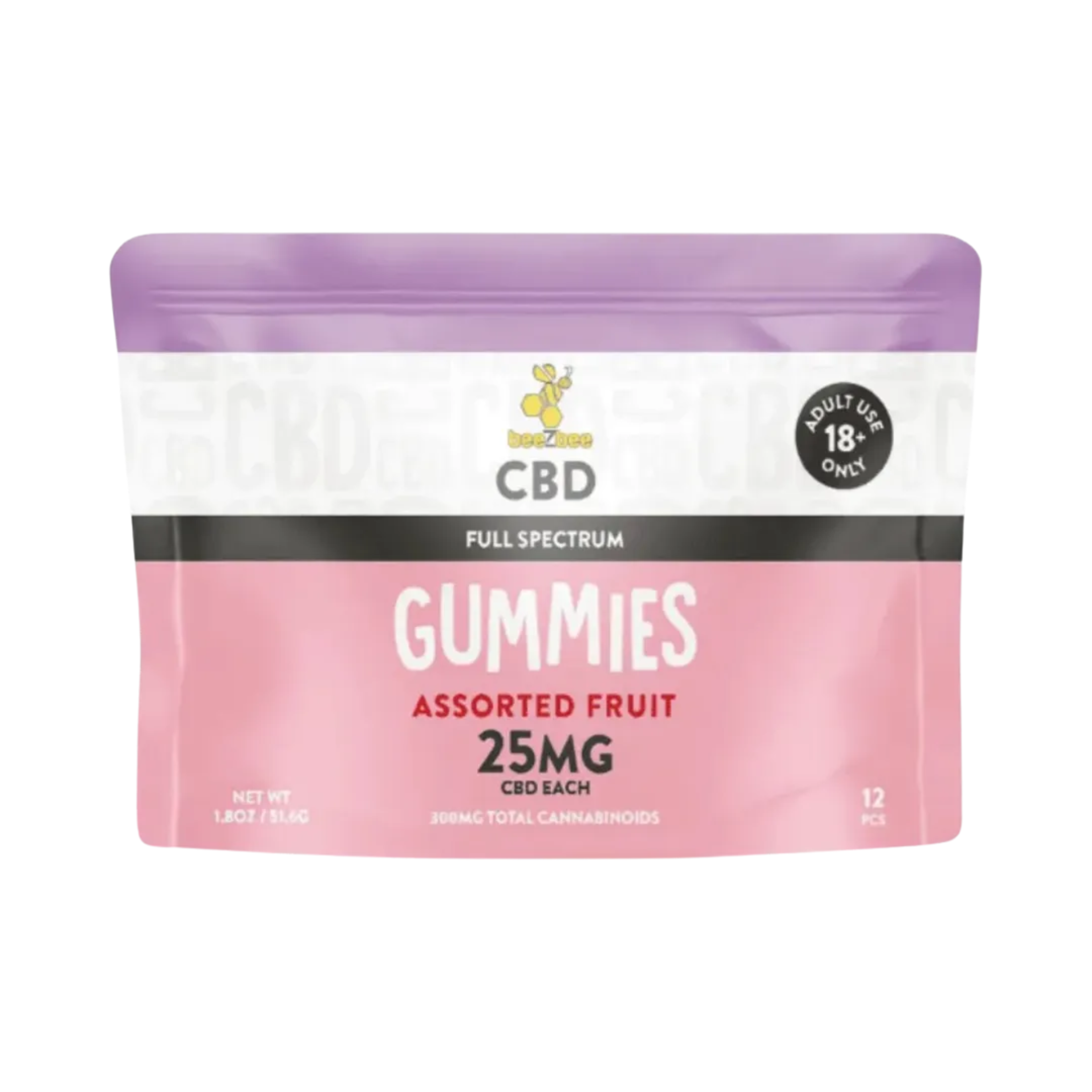 BeeZbee 25mg Full Spectrum CBD