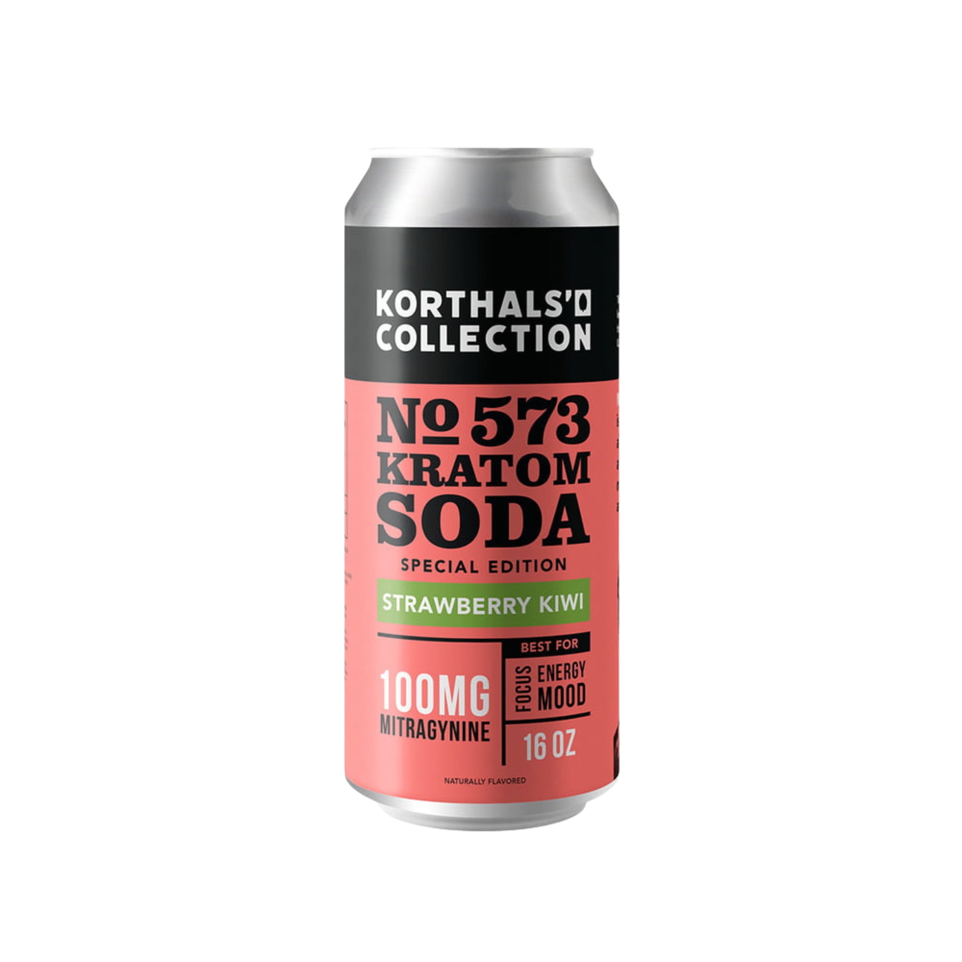 Korthals Collection No. 573 Kratom Soda - Strawberry Kiwi