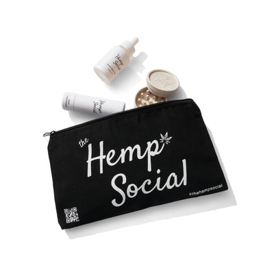 Hemp Social Canvas Bag