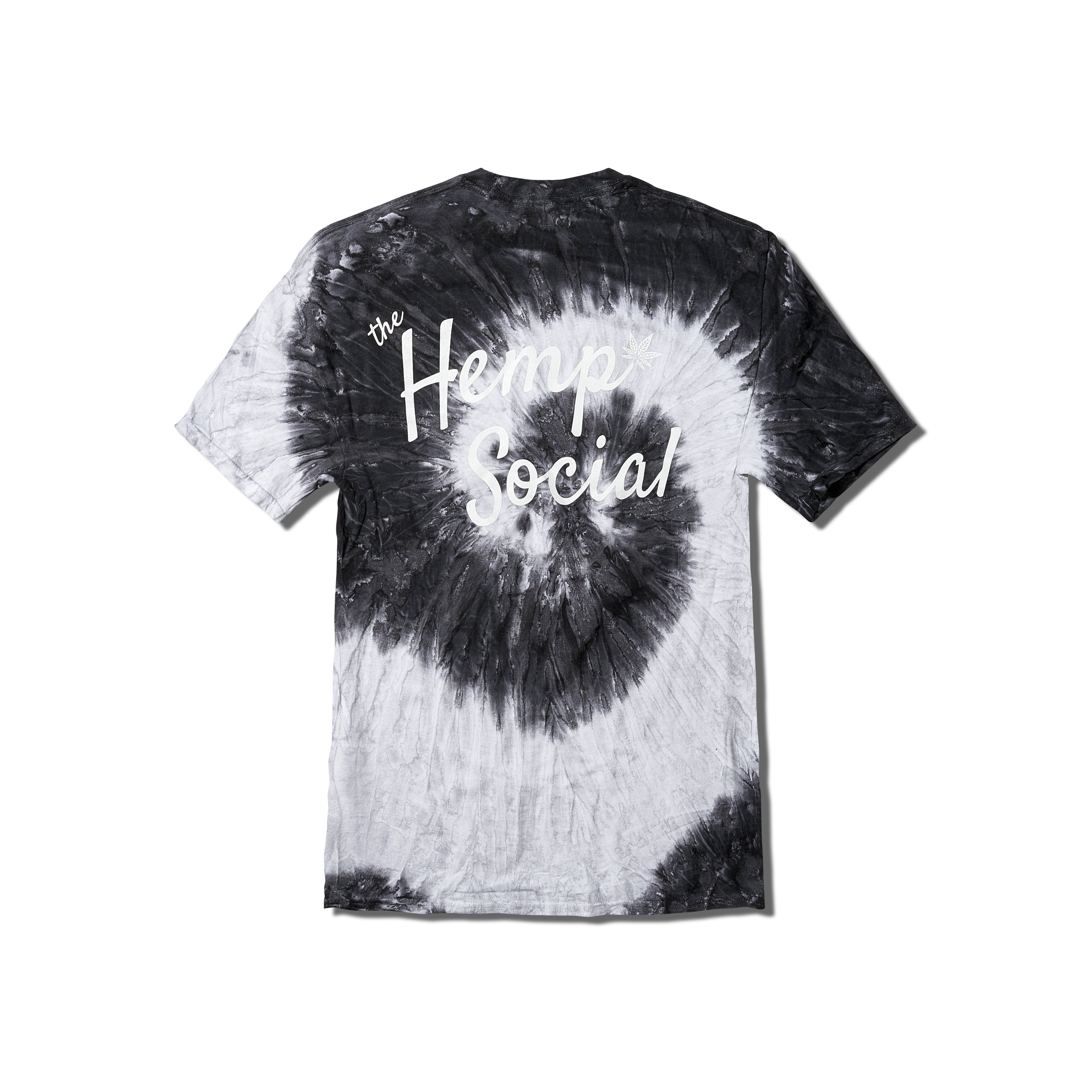 HS Shirt Black & White Tie dye