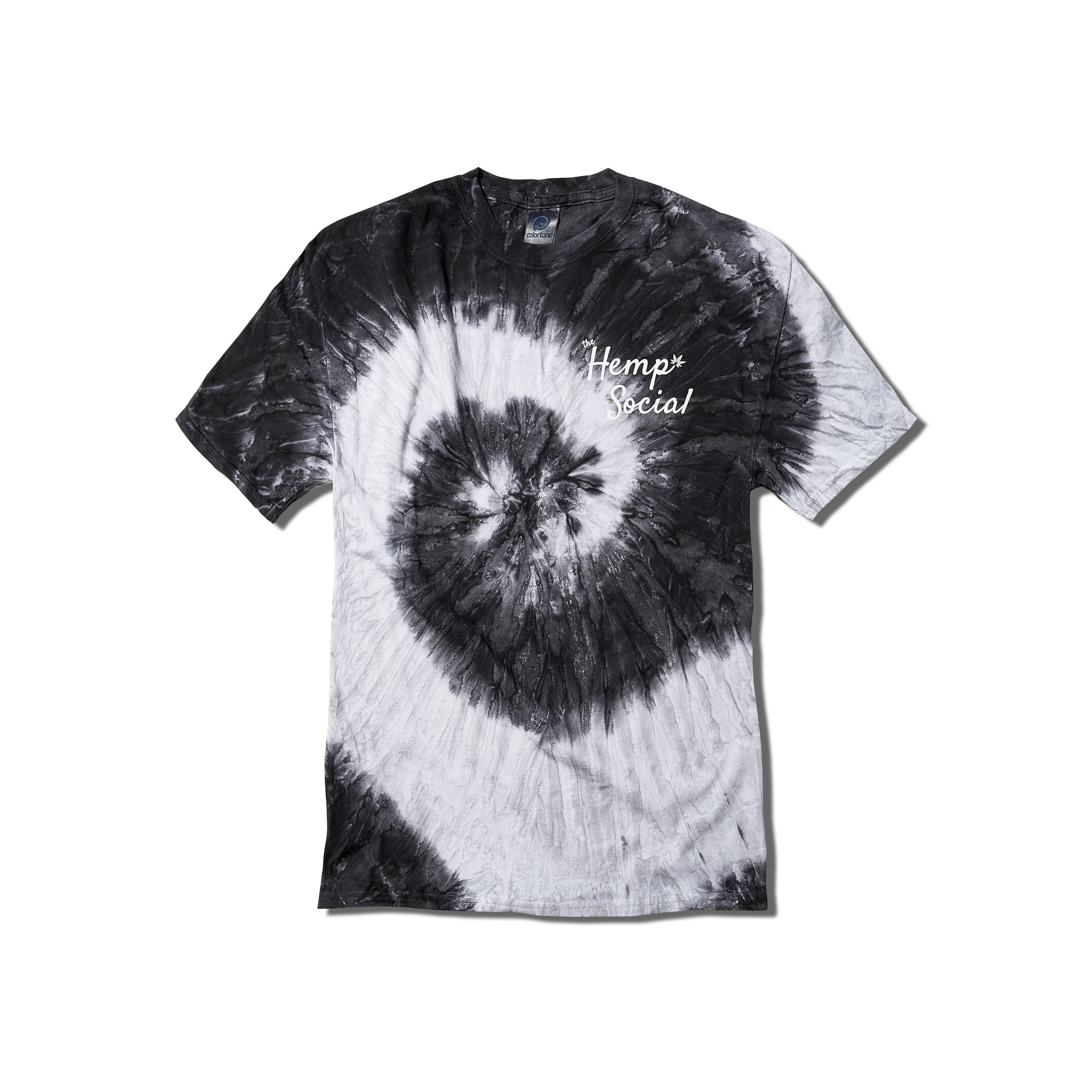 HS Shirt Black & White Tie dye