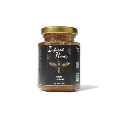 1000mg CBD Isolate Infused Honey