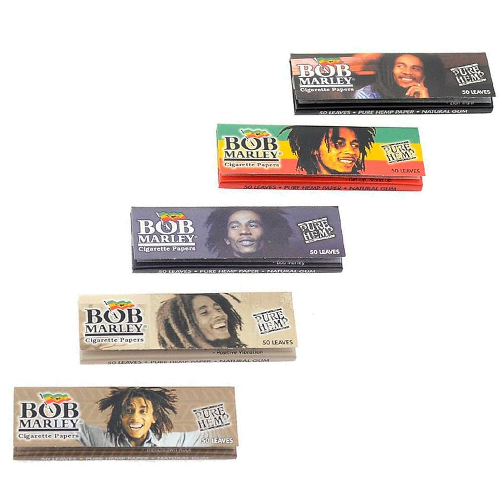 Bob Marley 1 1/4 Size Hemp Rolling Paper