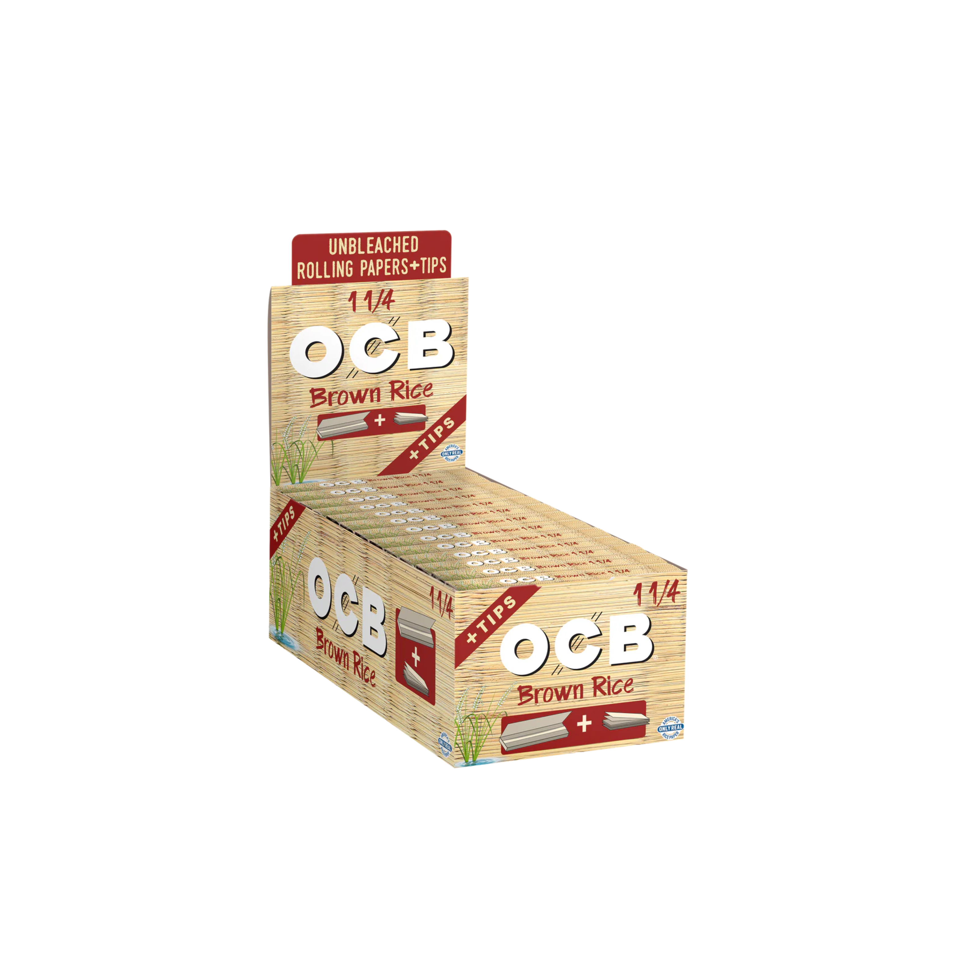 OCB Brown Rice Papers and Tips
