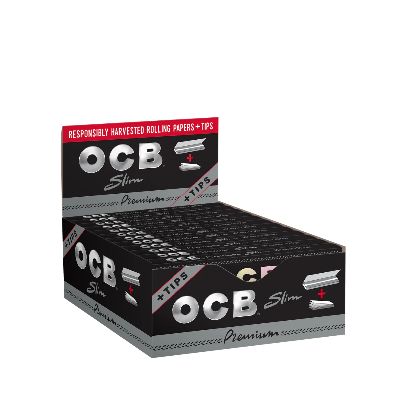 OCB Premium Slim Papers and Tips