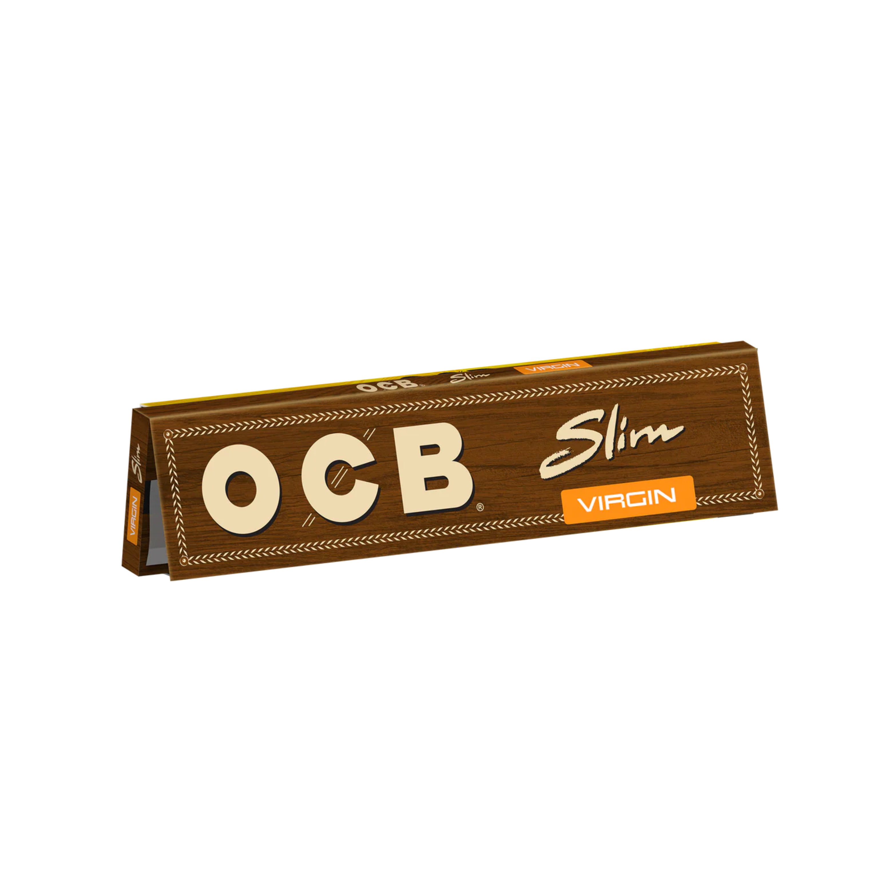 OCB Virgin Slim - Unbleached Rolling Papers