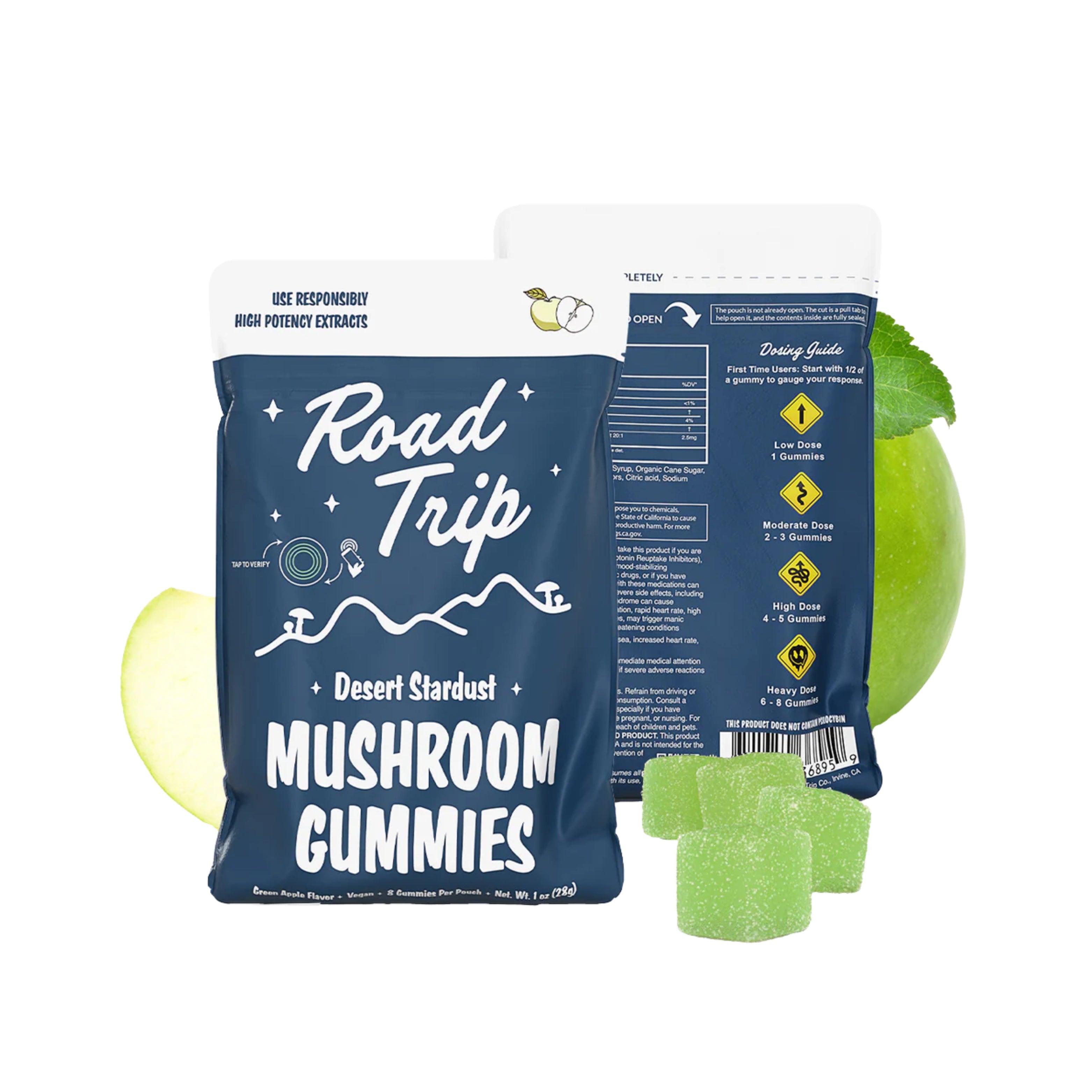 RoadTrip 8-pack Roadtrip Desert Stardust Magic Mushroom Gummies