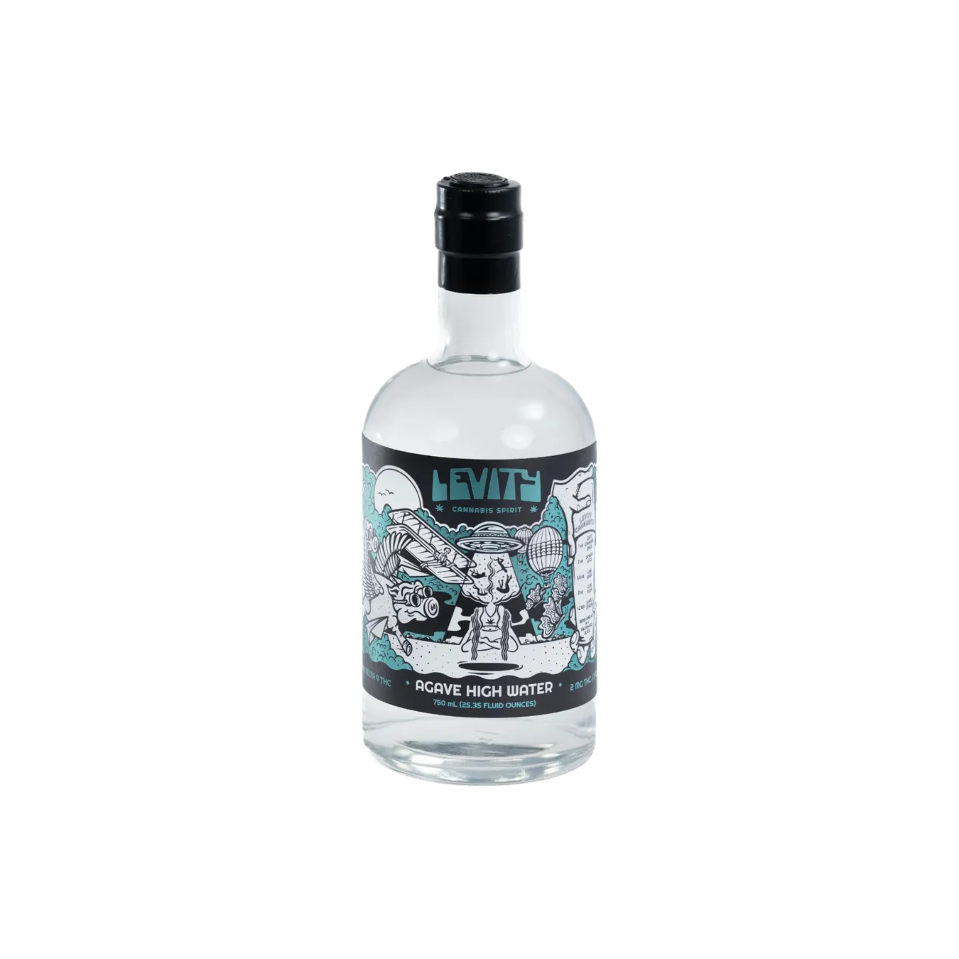 Levity Cannabis Spirit 750mL THC Spirit