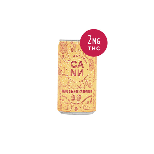 Cann Social Tonic -2mg THC + 4mg CBD – The HS