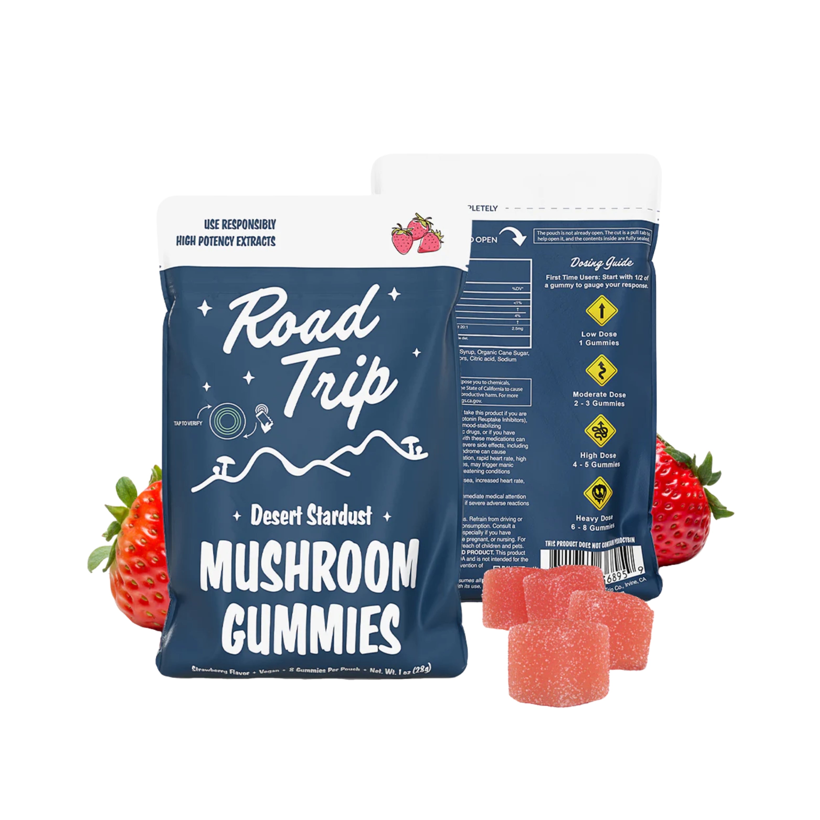 RoadTrip 8-pack Roadtrip Desert Stardust Magic Mushroom Gummies