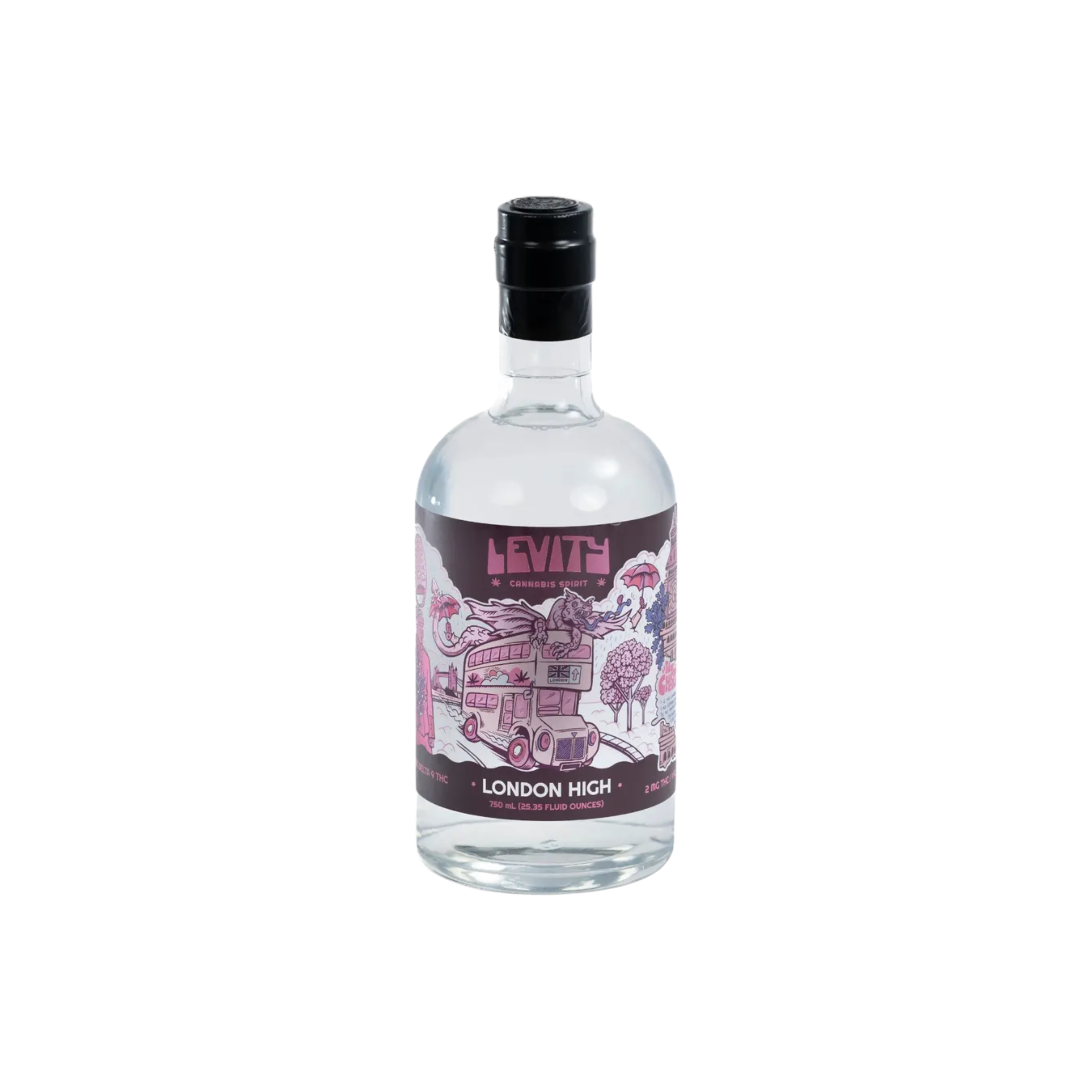 Levity Cannabis Spirit 750mL THC Spirit