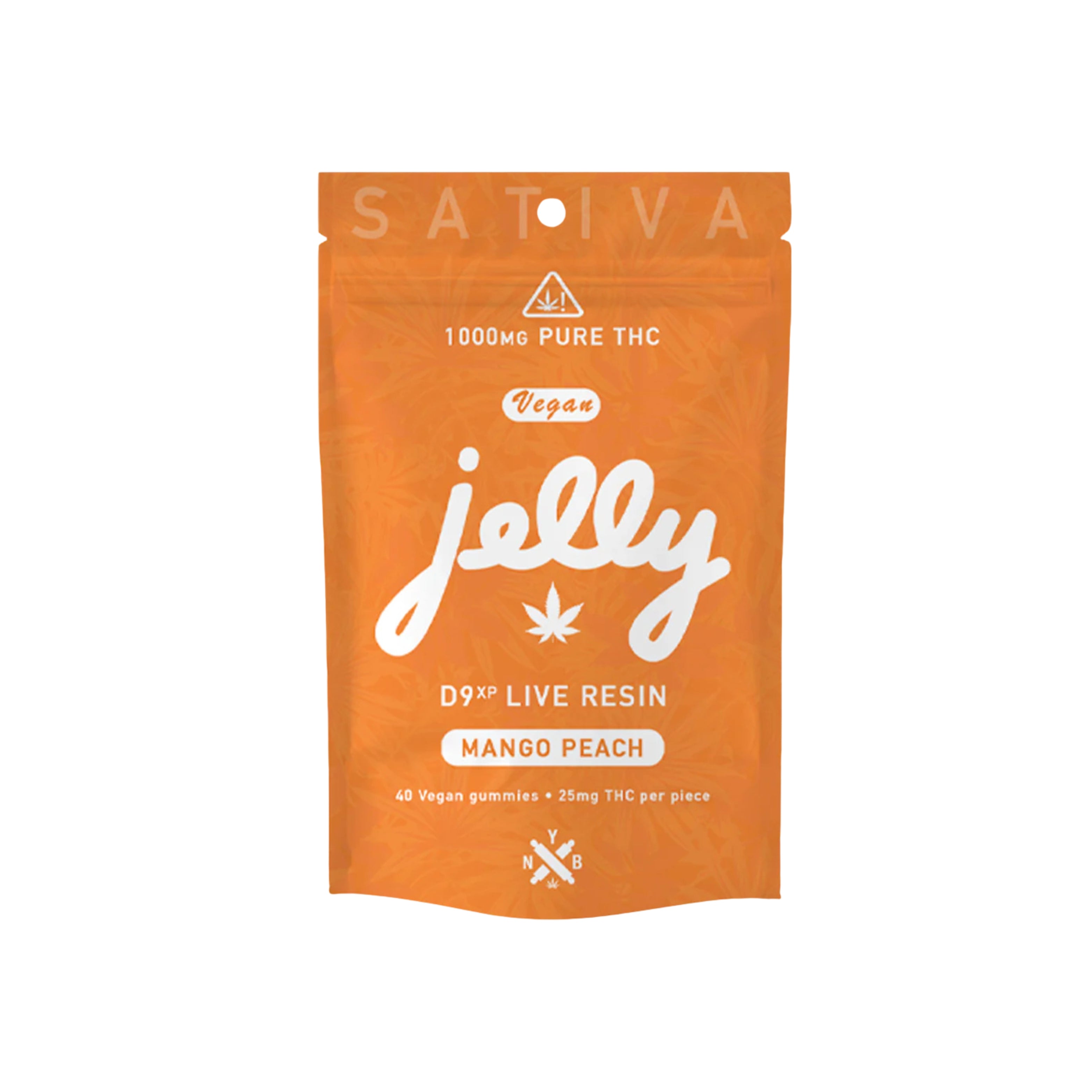 Jelly D9 Live Resin 25mg 1000mg