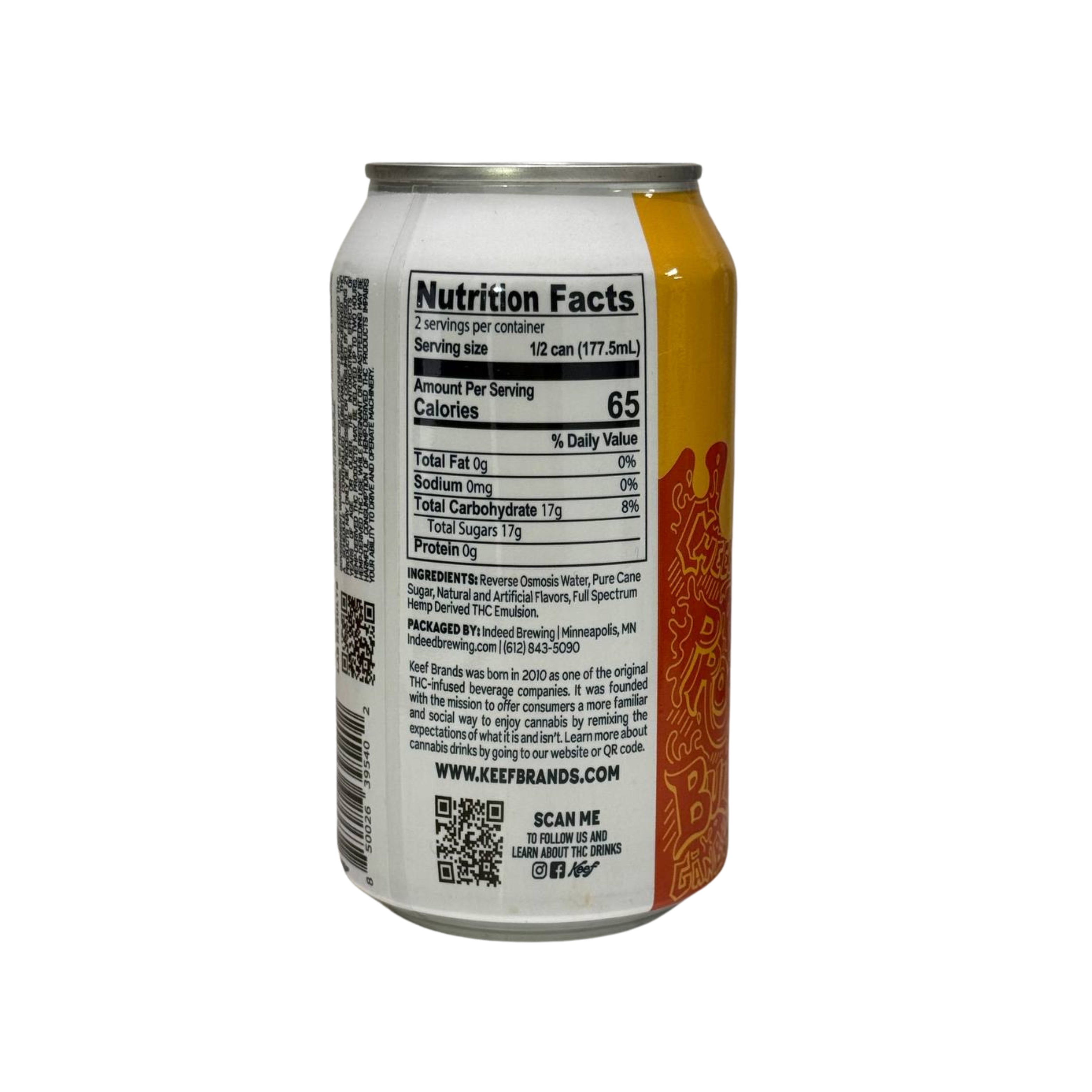 Keef 10mg THC Soda