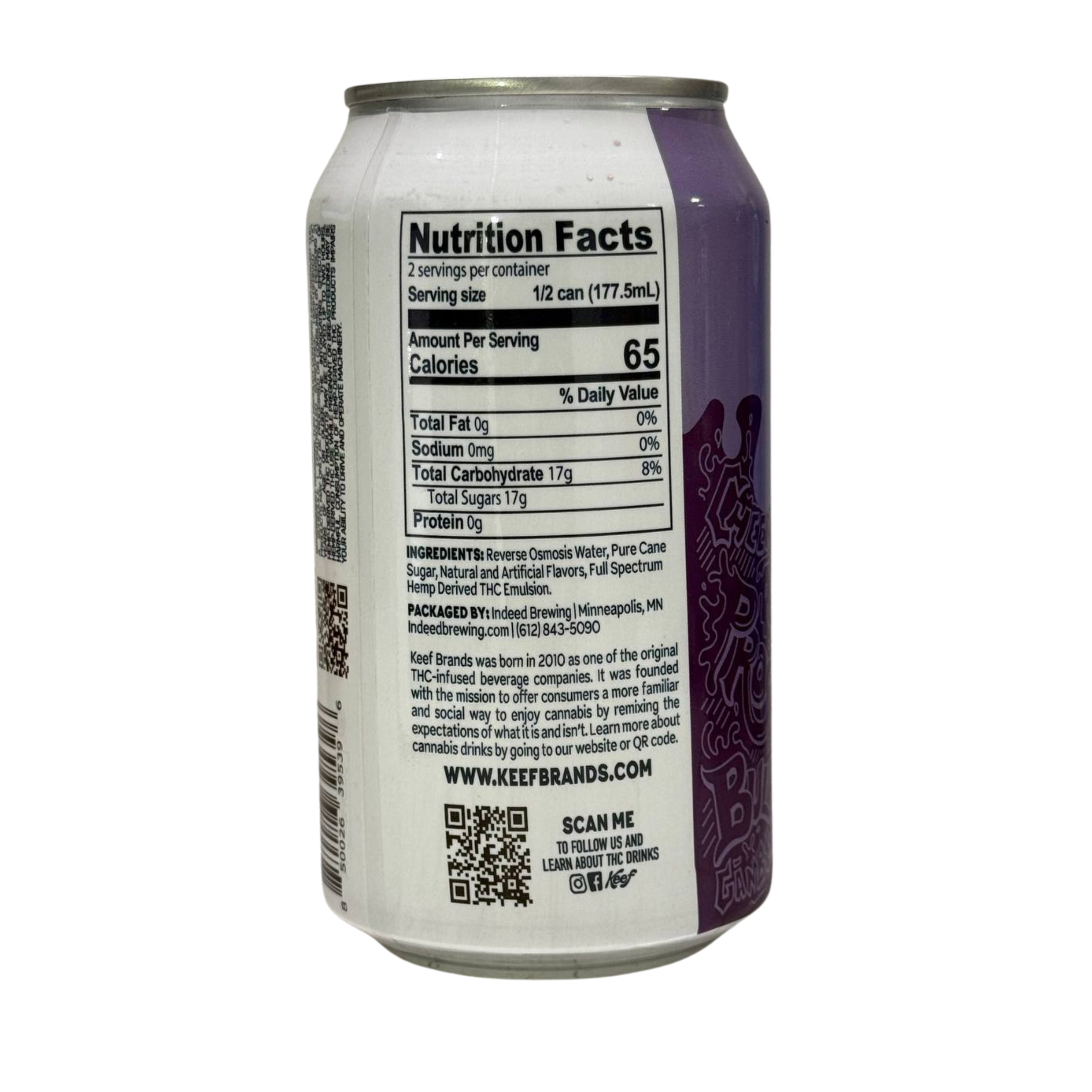 Keef 10mg THC Soda