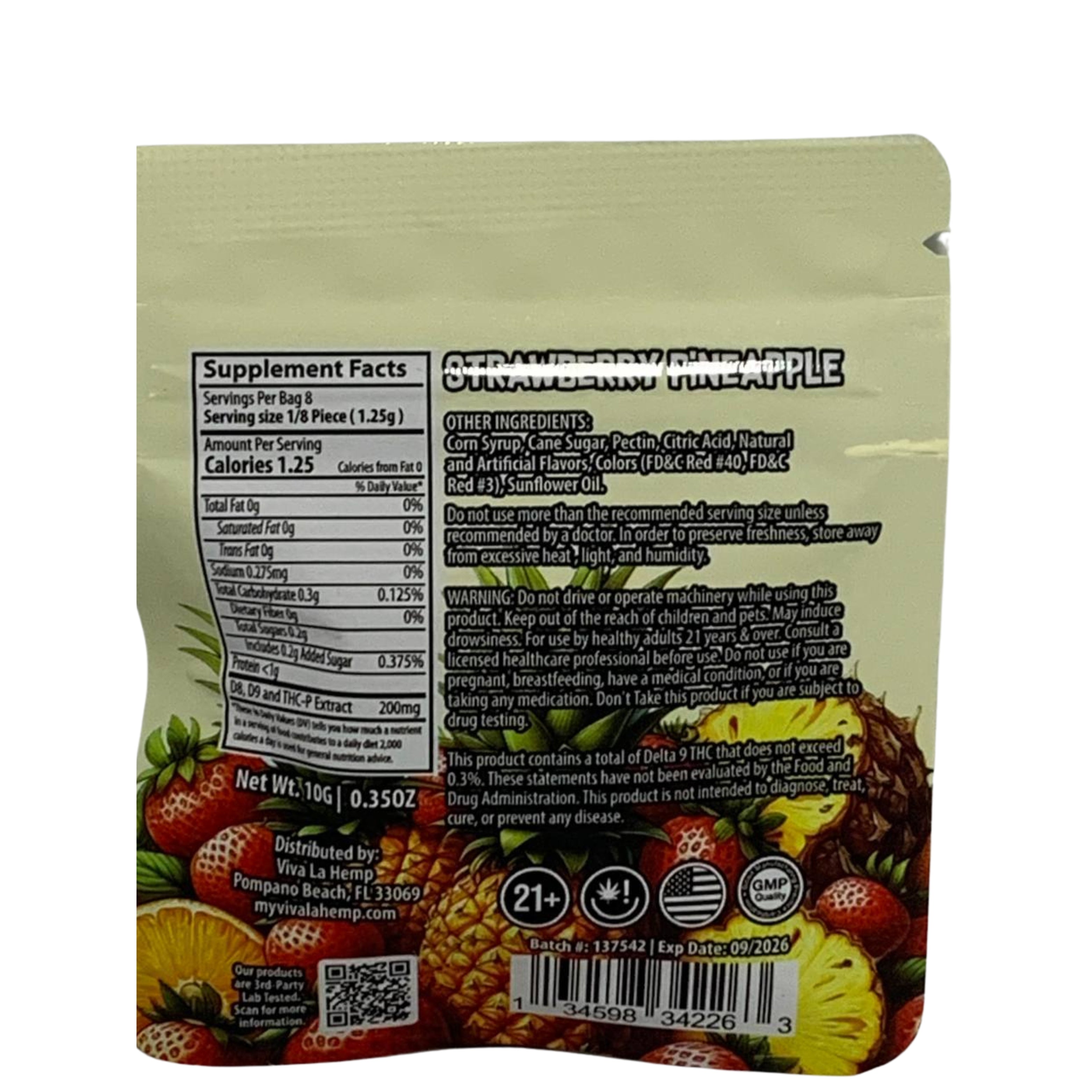 Viva La Exotic 1600mg Single Gummy